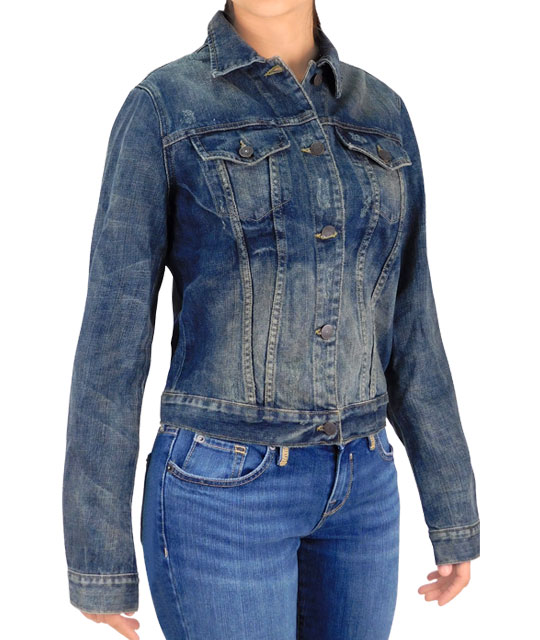 Combinación de vestido con chamarra de mezclilla para mujeres maduras -  Como Organizar la Casa