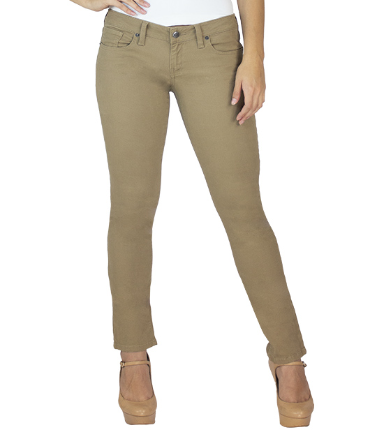 Pantalón chino para mujer de gabardina corte skinny 1344 - Jeans para hombre  y mujer | Innermotion tienda en línea