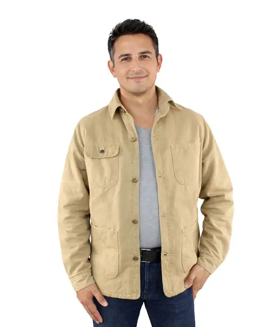 Chamarra Gabardina Con Forro Hombre GB002