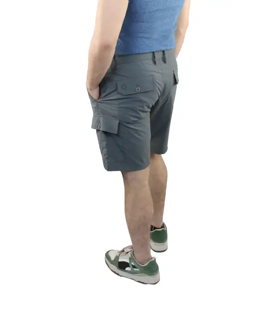 Bermuda Nylon Hombre Cargo 3421